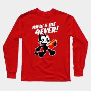 Felix the Cat Valentine's Day candy Long Sleeve T-Shirt